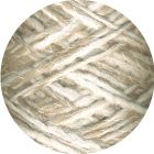 Alpaca yarn. Color: white-brown melange